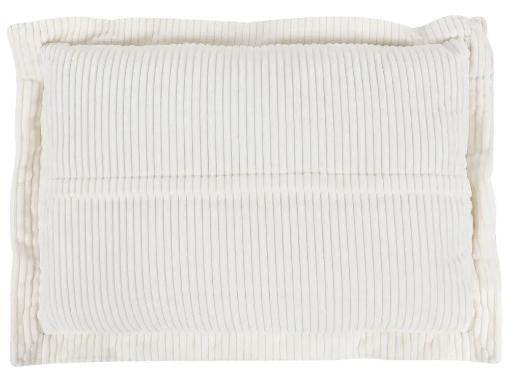 Sofa 2 Seater Corduroy White Berdi