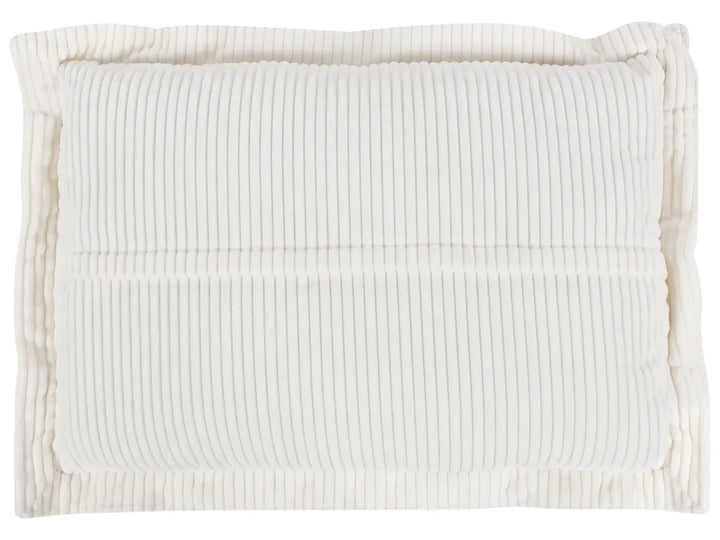 Sofa 2 Seater Corduroy White Berdi