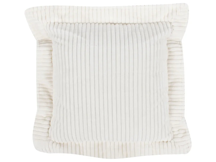 Sofa 2 Seater Corduroy White Berdi