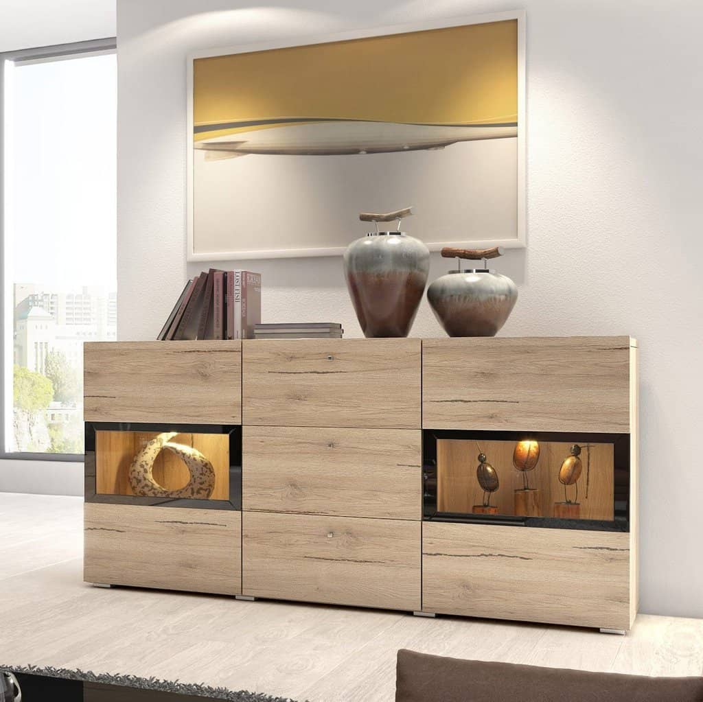 Sideboard Cabinet Oak San Remo Baros