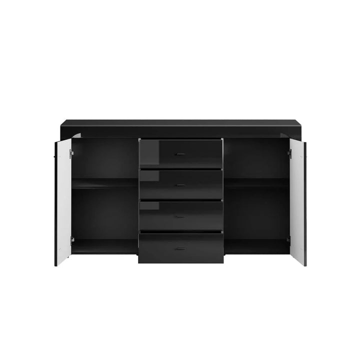 Sideboard Cabinet 160cm Black Gaudi 84