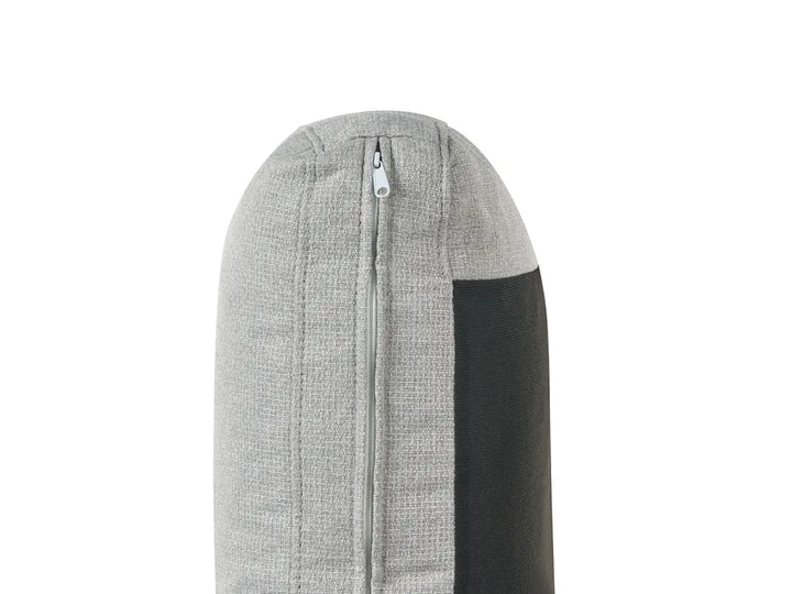 Corner Sofa Bed 3 Seater Faux Linen Light Grey with Storage Right Hand Adesire