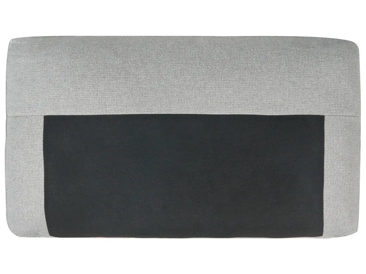 Corner Sofa Bed 3 Seater Faux Linen Light Grey with Storage Right Hand Adesire