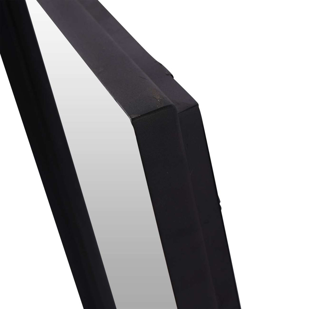 Libra Bronks Black Acacia Wall Mirror 100 x76cm