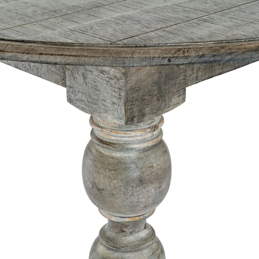 Rutland Collection Round Dining Table - Brown