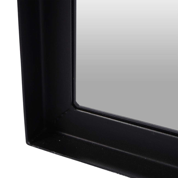 Libra Bronks Black Acacia Wall Mirror 100 x76cm