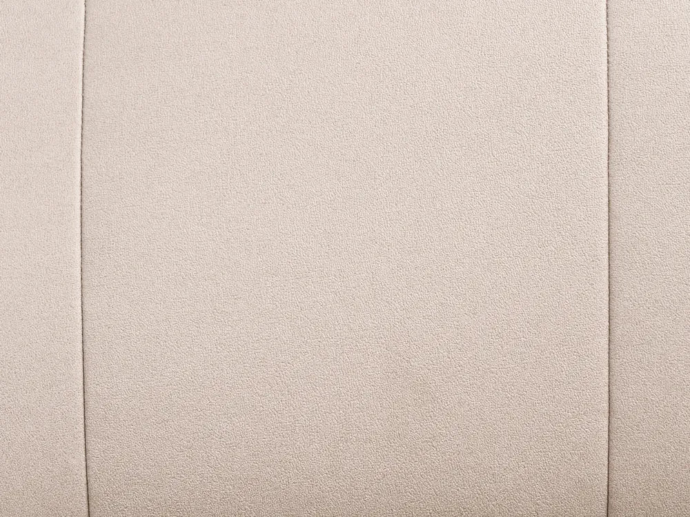 Sofa 3 Seater Faux Leather Taupe Makirah