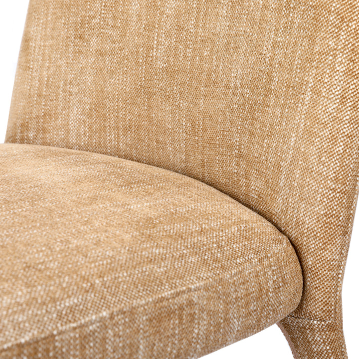 Libra Pair of Eska Beige Fabric Dining Chair