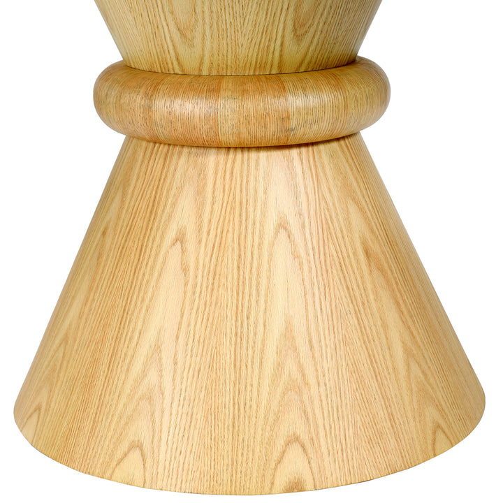 Libra Canberra Round Wooden Oak Dining Table 150cm