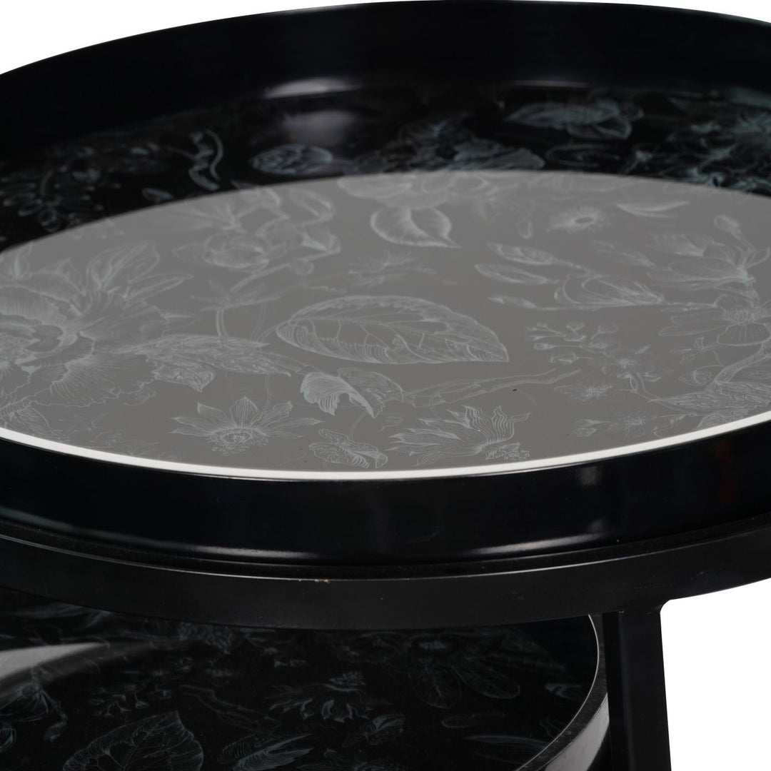 Libra Laura Ashley Louise Set Of 2 Tray Tables