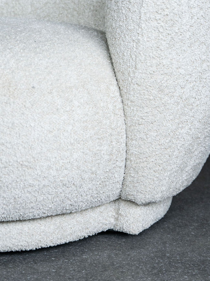 Libra Waverley Curved Mini Sofa Cream