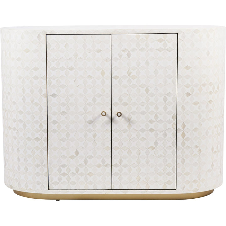 Libra Aspen Bone Inlay Two Door Cabinet