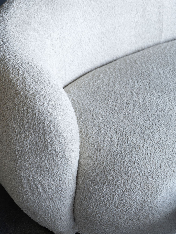 Libra Waverley Curved Mini Sofa Cream