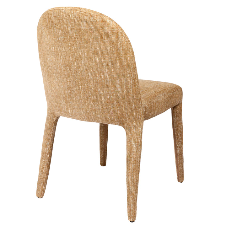 Libra Pair of Eska Beige Fabric Dining Chair