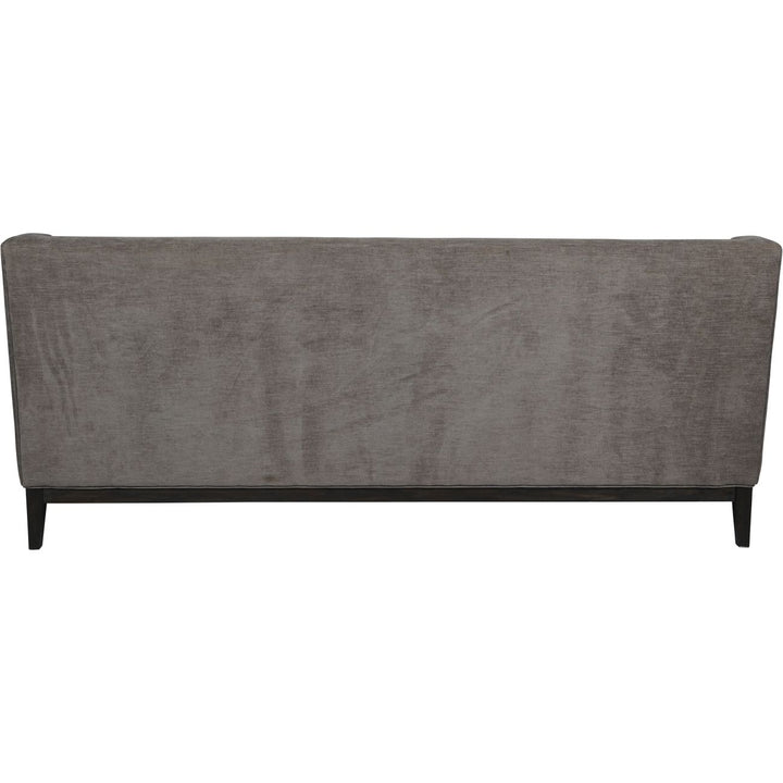 Libra Theodore Warm Grey Fabric Buttoned 3 Seater Sofa