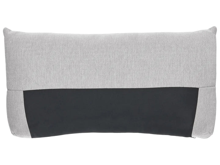 Sofa 3 Seater Fabric Light Grey Kainon