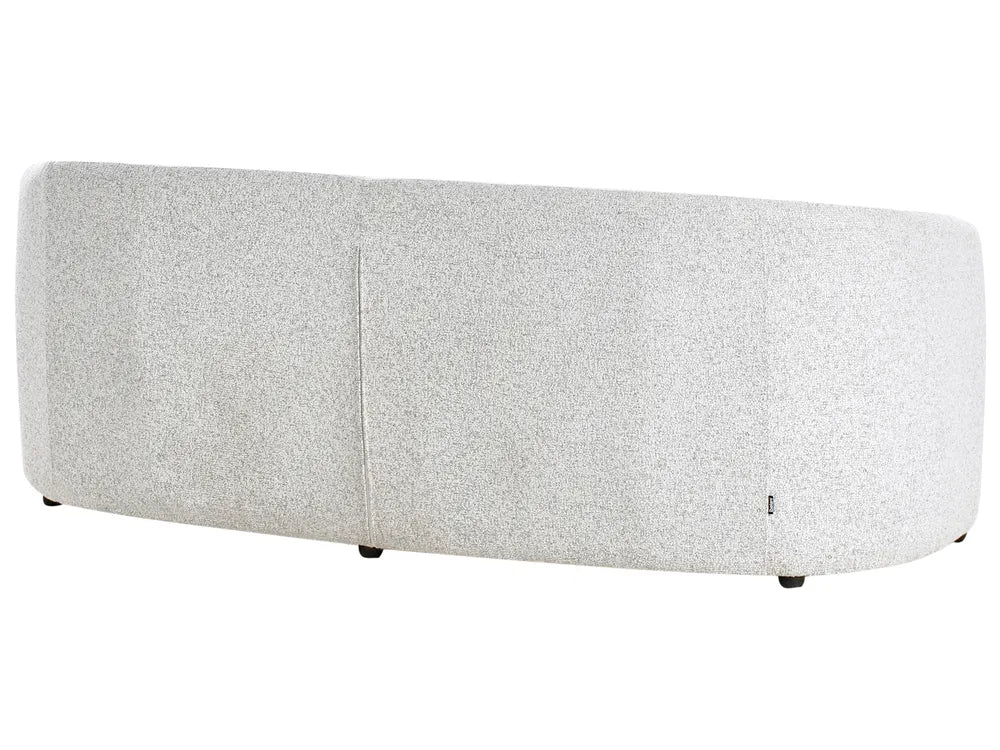 3 Seater Fabric Light Beige Rastus