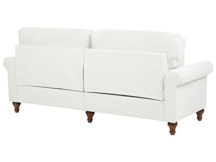 Sofa 3 Seater Fabric Off-White Laurice