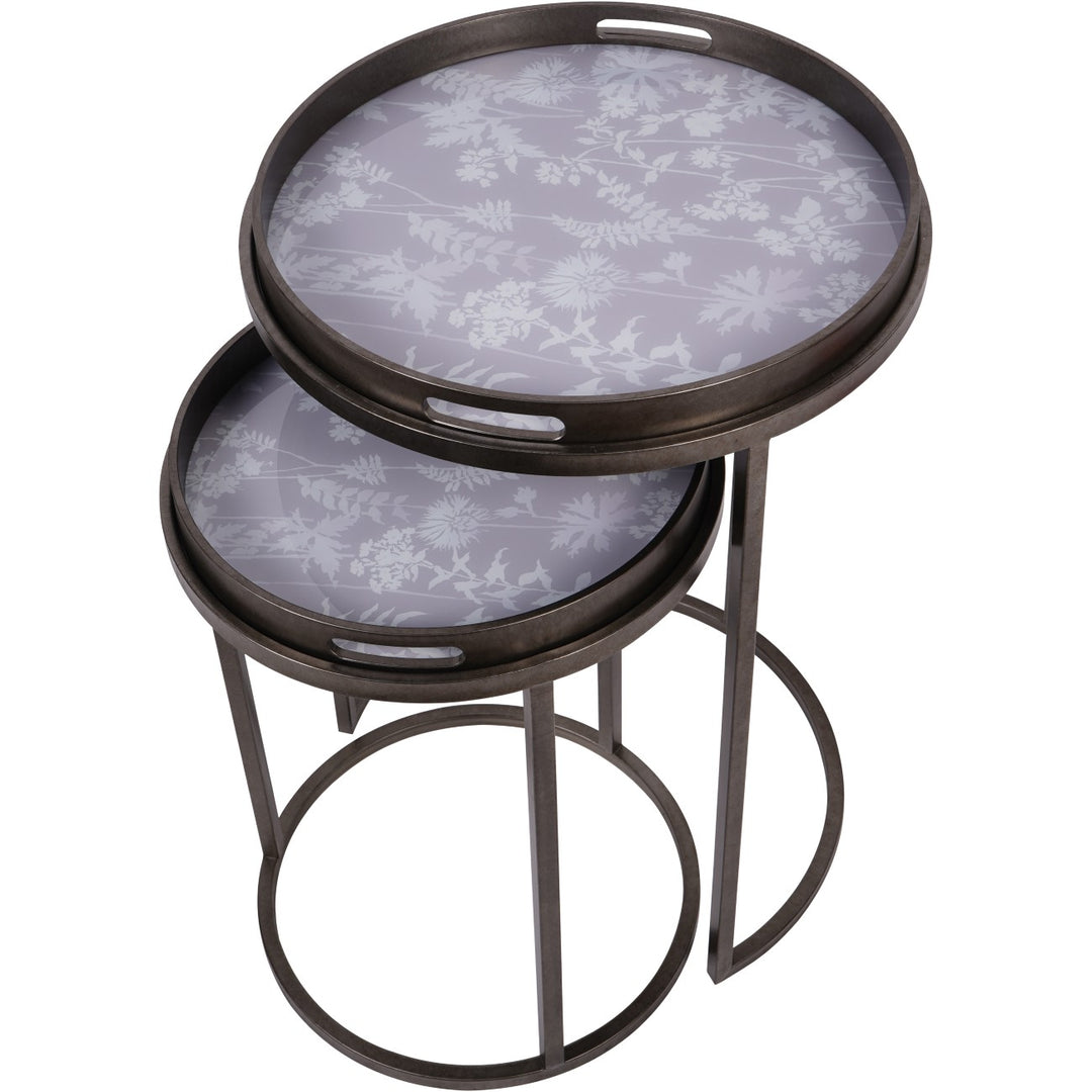 Libra Laura Ashley Tidworth Set of 2 Side Tray Tables