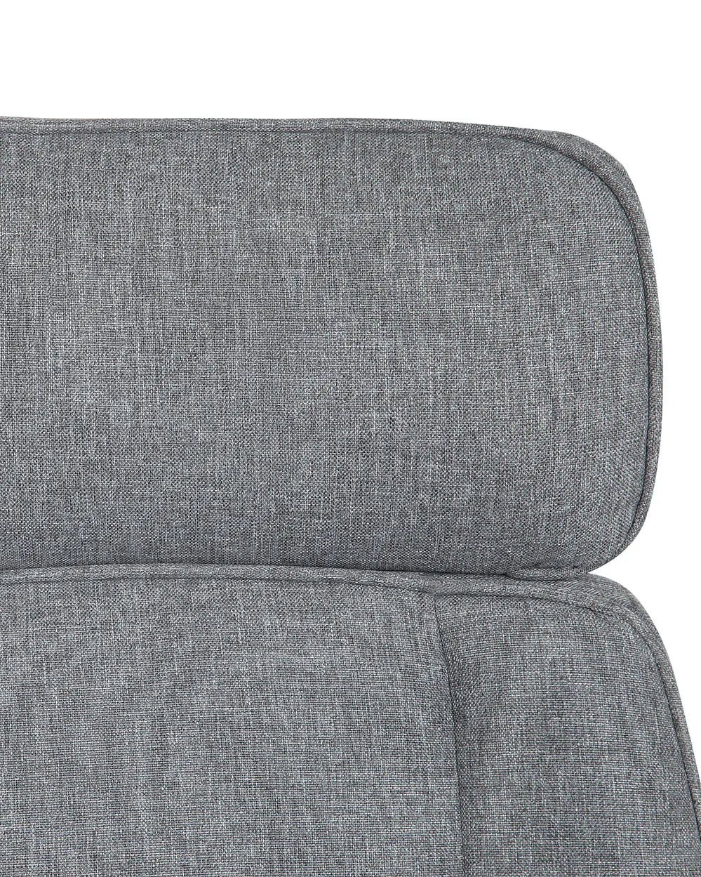 Office Chair Grey with Smooth Rolling Castors Katrein