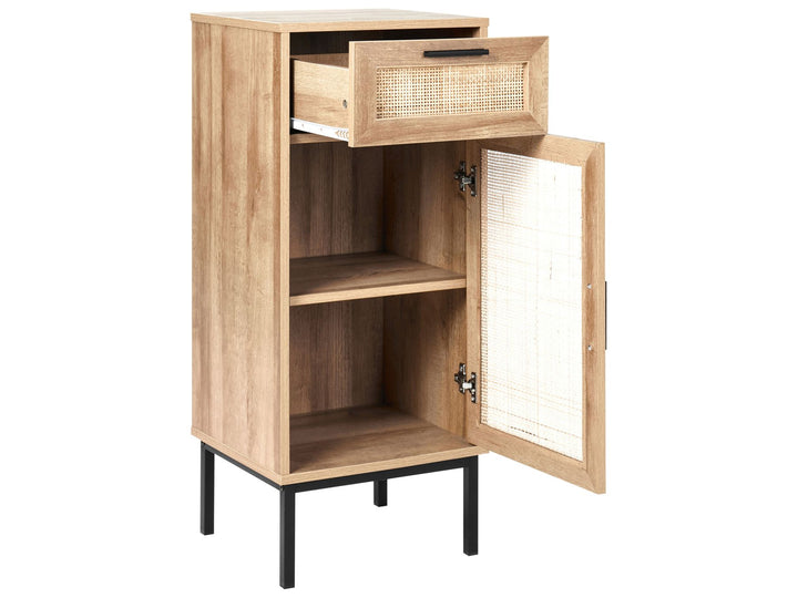 Bathroom Cabinet 40 cm Light Brown Rosell