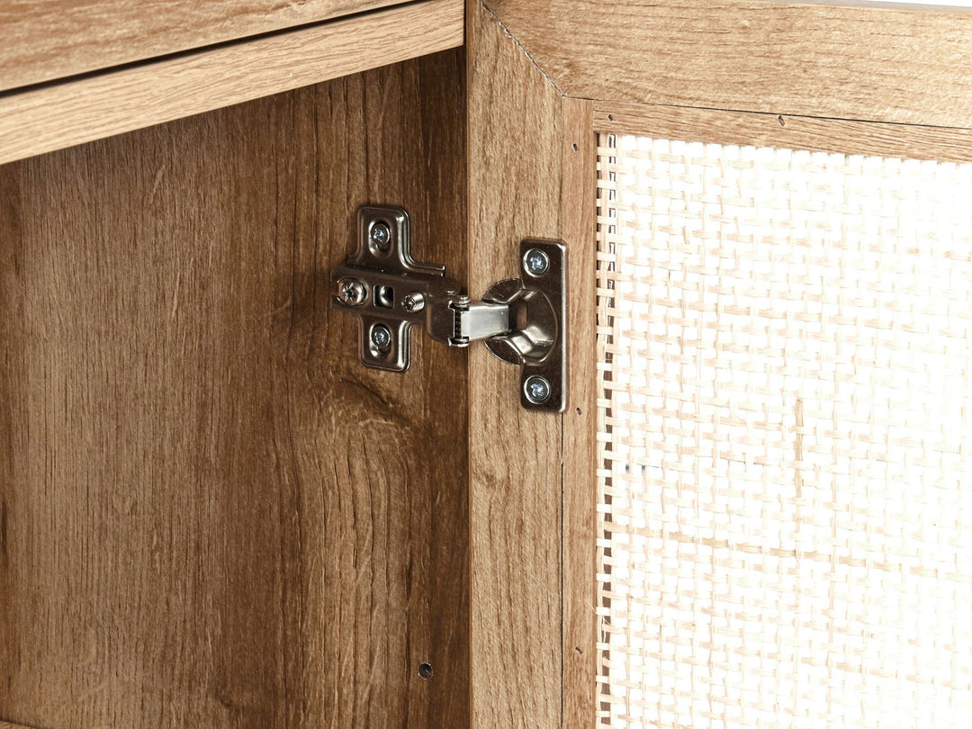 Bathroom Cabinet 40 cm Light Brown Rosell