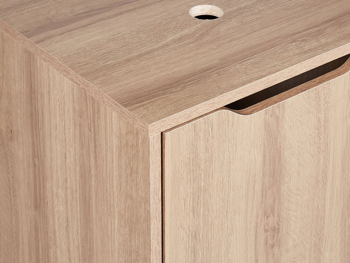 Washbasin Cabinet 45 cm Light Brown Junin