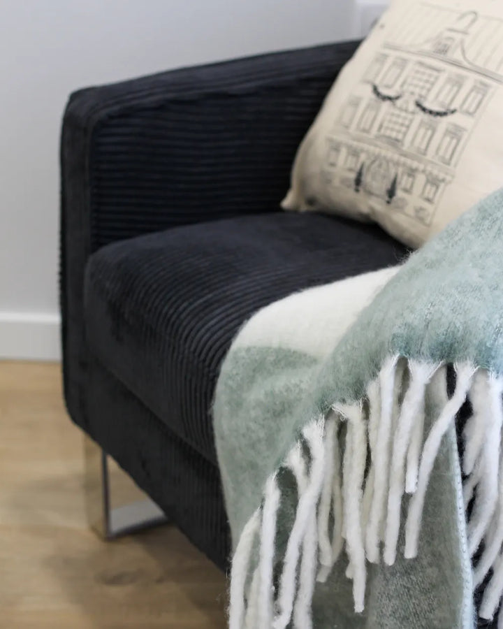 Armchair Corduroy Black Ayran
