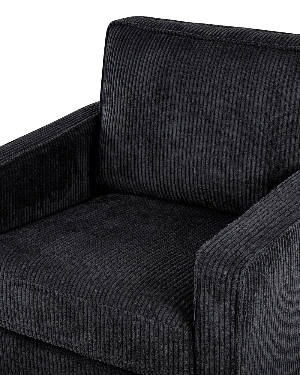 Armchair Corduroy Black Ayran