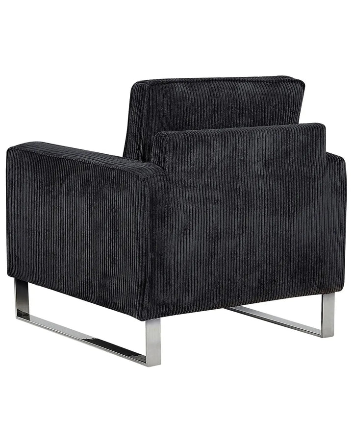 Armchair Corduroy Black Ayran