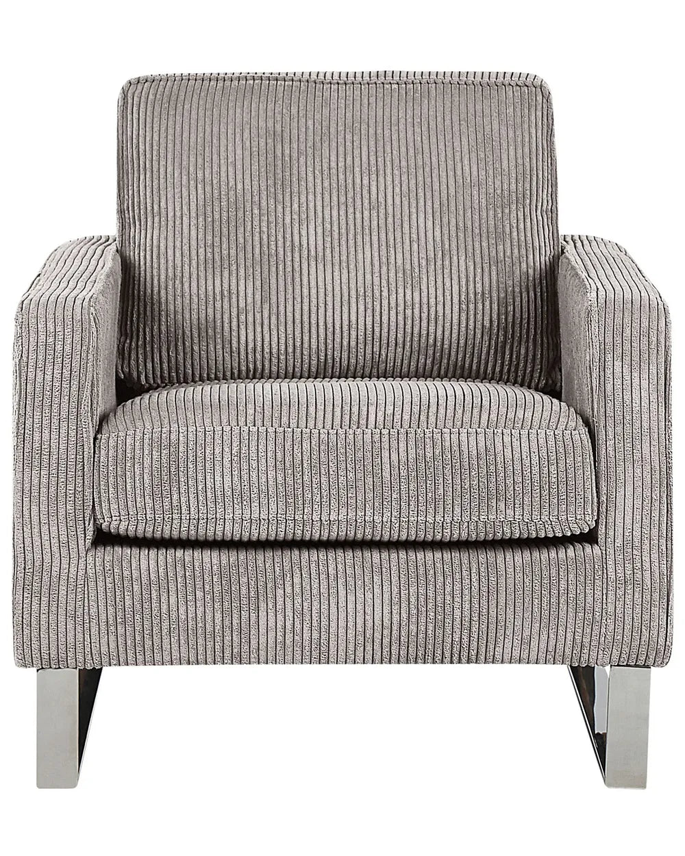 Armchair Corduroy Light Grey Ayran