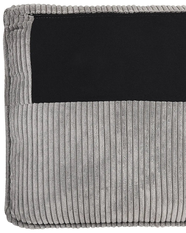 Armchair Corduroy Light Grey Ayran