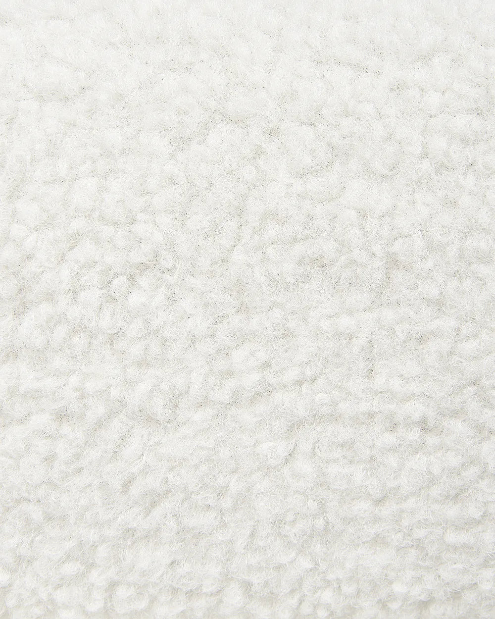 Armchair Boucle White Lasca