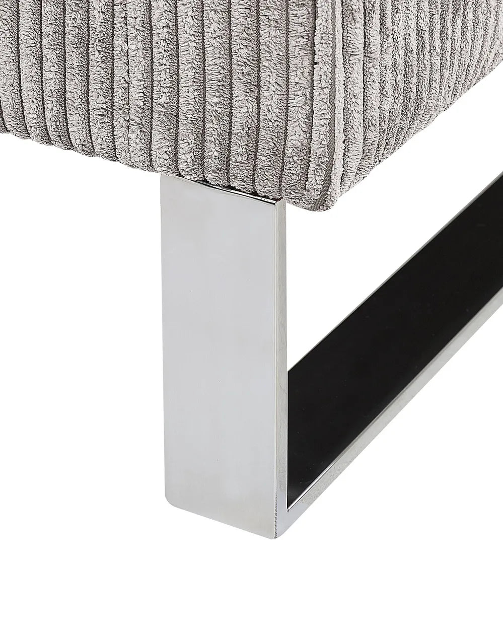 Armchair Corduroy Light Grey Ayran