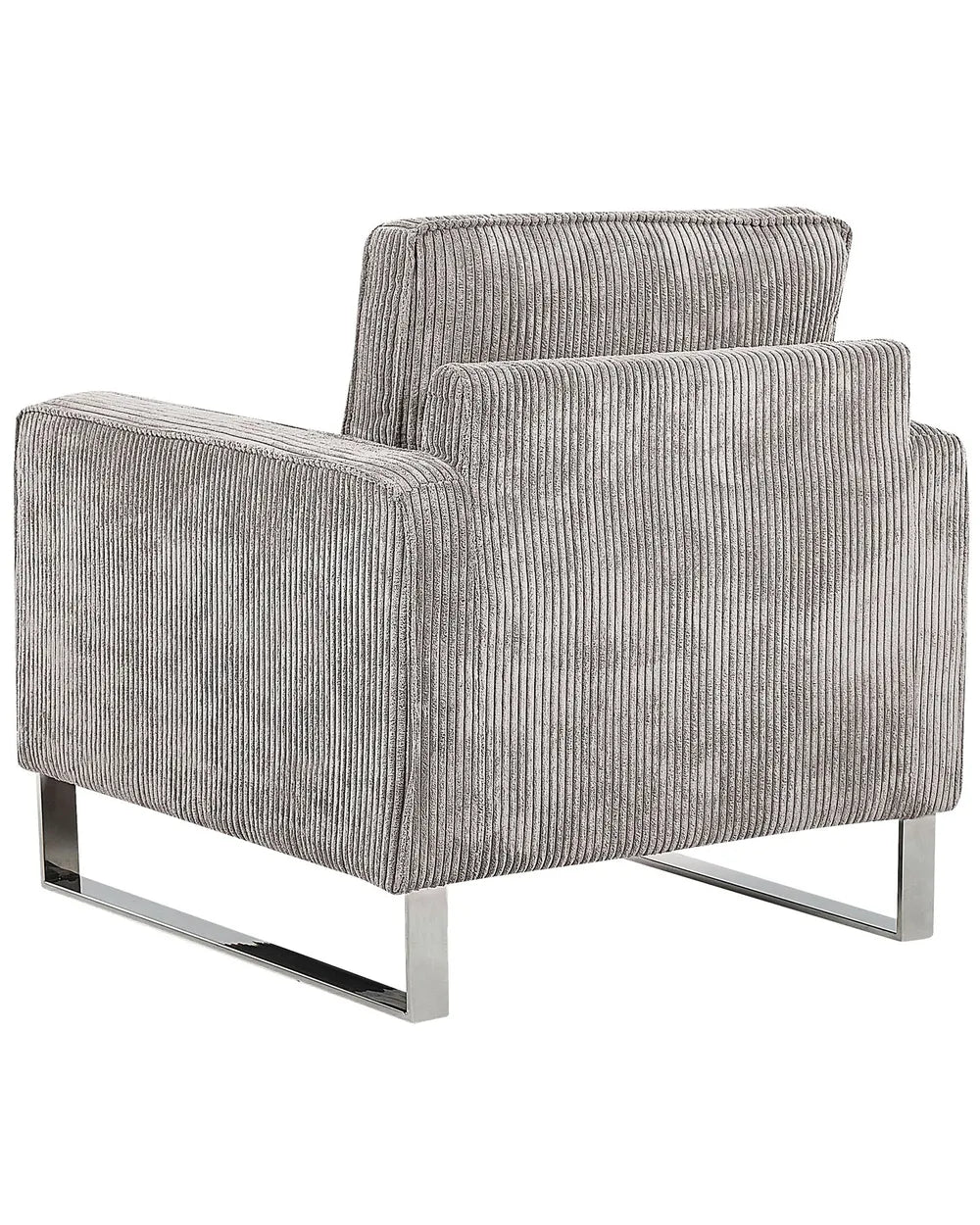 Armchair Corduroy Light Grey Ayran