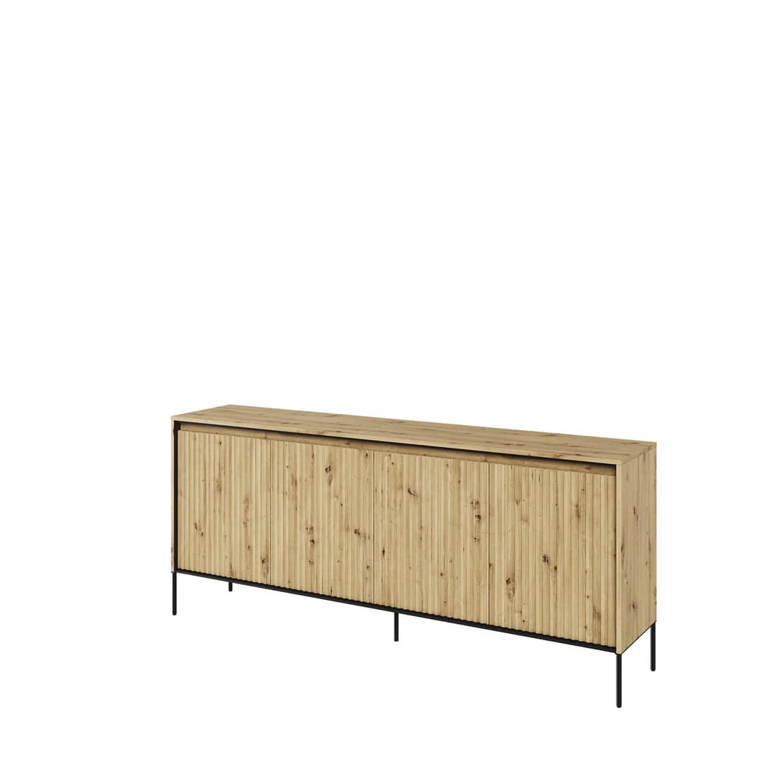 Sideboard Cabinet 193cm Oak Artisan Trend