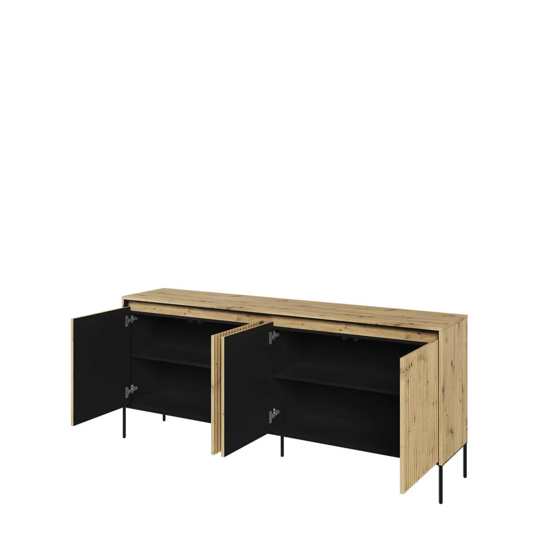 Sideboard Cabinet 193cm Oak Artisan Trend