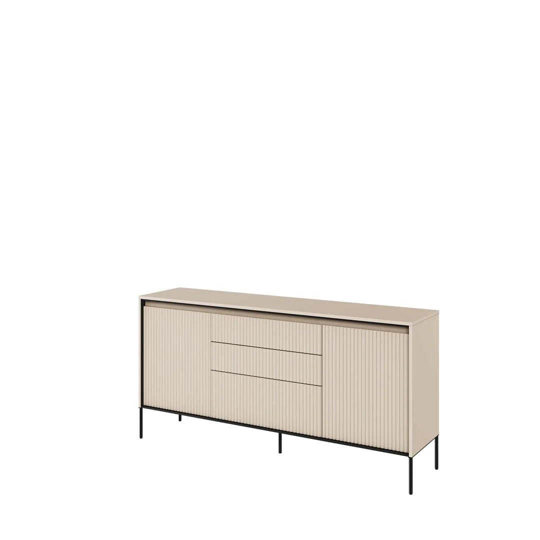 Sideboard Cabinet 166cm Beige Trend