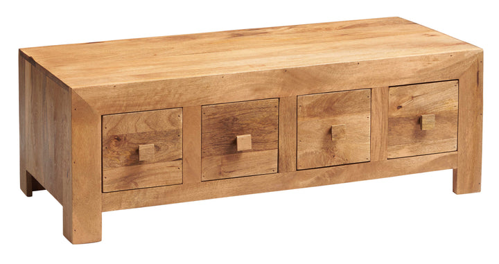 Toko Light Mango 8 Drawer Coffee Table