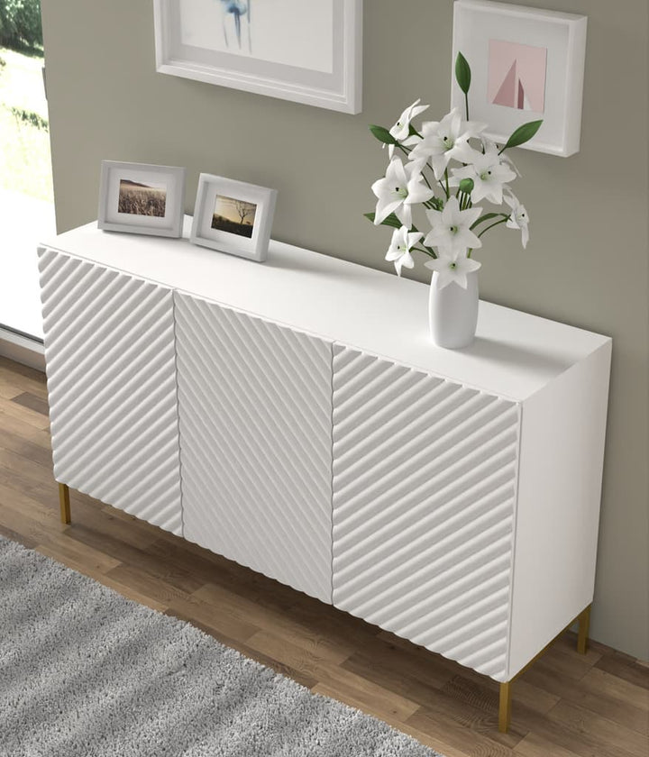 Sideboard Cabinet 150cm White Surf