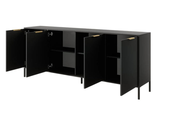 Sideboard Cabinet 203cm Anthracite Lars