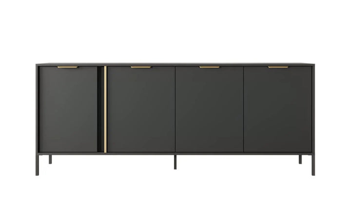 Sideboard Cabinet 203cm Anthracite Lars