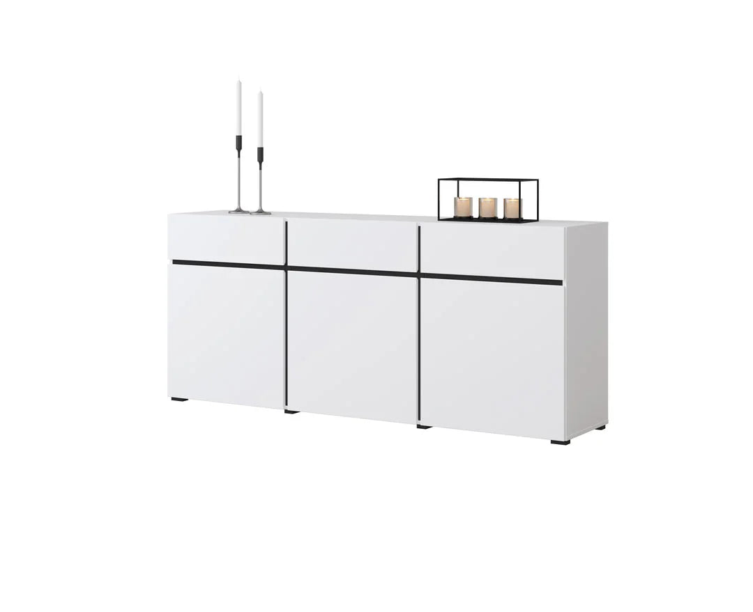 Sideboard Cabinet 180cm White Kross 43