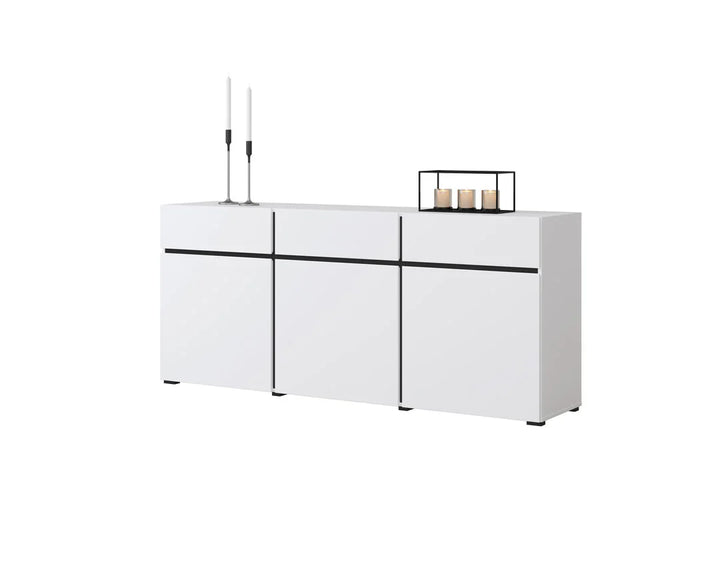 Sideboard Cabinet 180cm White Kross 43