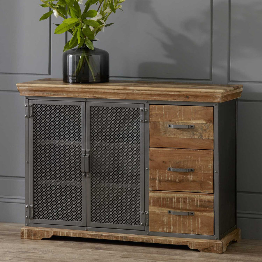 Metropolis Industrial Large Sideboard
