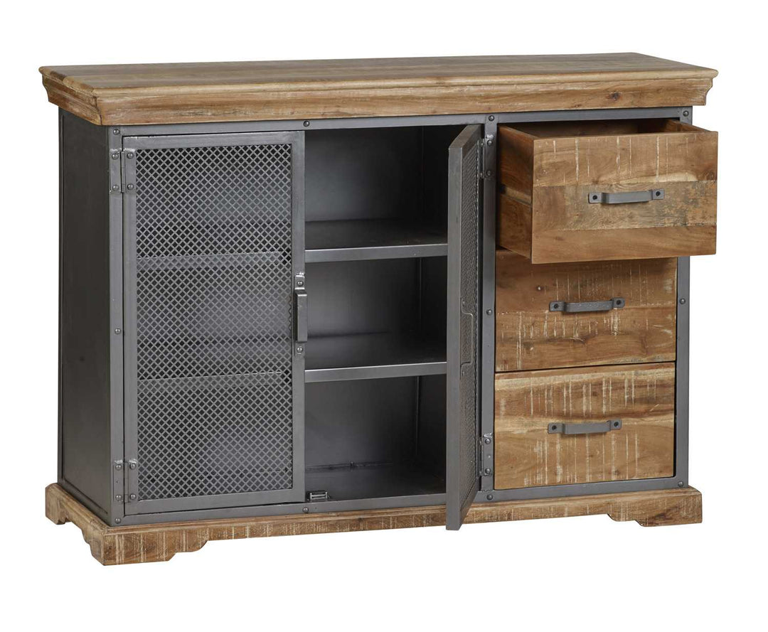 Metropolis Industrial Large Cabinet / Sideboard