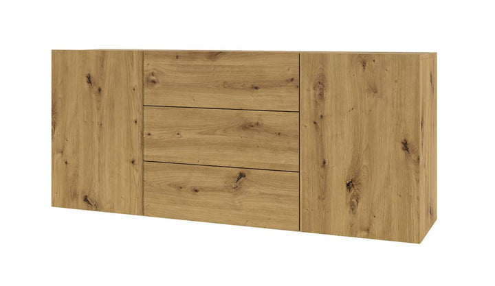 Sideboard Cabinet 140cm Oak Artisan Ava 26