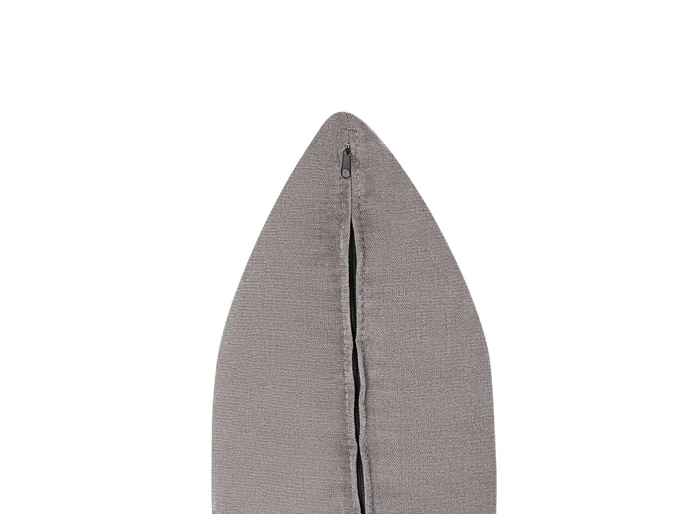 Corner Sofa 3 Seater Chenille Taupe Left Hand Danva