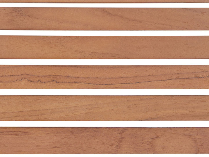 Viareggio Garden Dining Table 200 cm 90 cm FSC® Certified Teak Wood Brown
