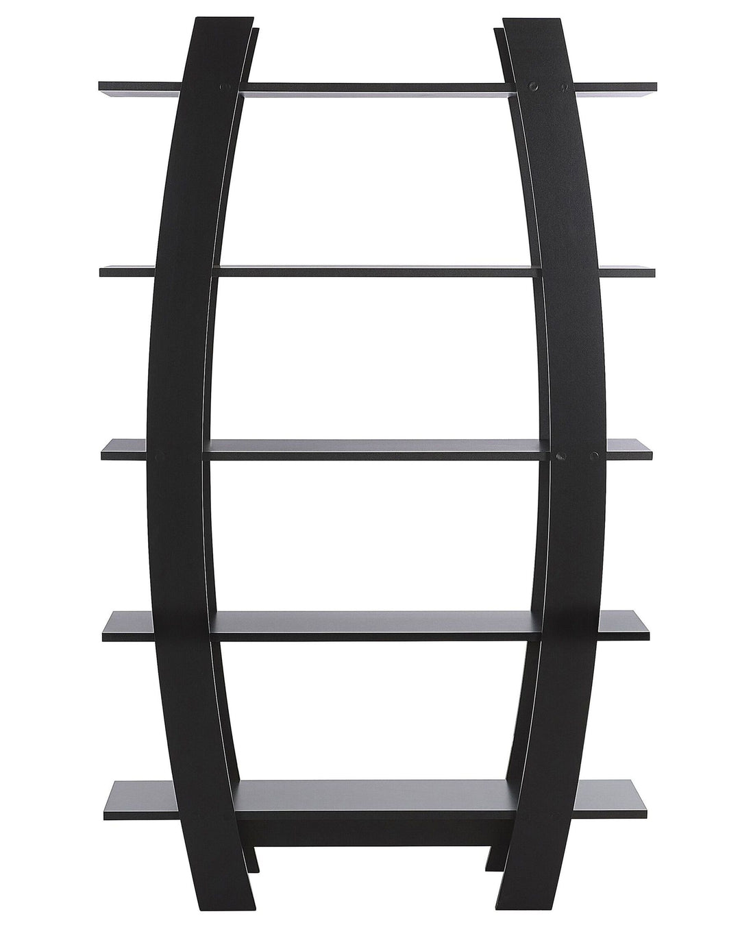 Rina 5 Tier Shelving Unit 180 cm Black Kener